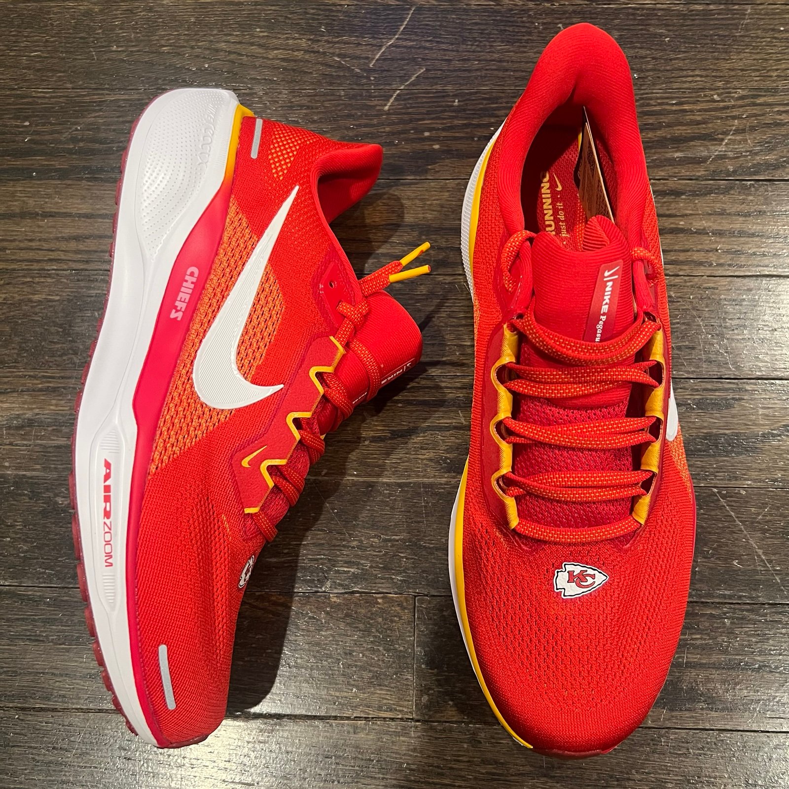 Nike Air Zoom Pegasus 41 ‘Kansas City Chiefs’ FZ5079-600 Size 11