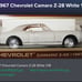 1967 Chevrolet Camaro Z28 white 1/18
