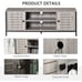 American Slated Pine-Wooden 55 TV Stand