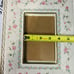 LENOX - VINTAGE Picture Frame Flowers Porcelain MADE IN USA S