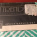 NWT! 4-packs of 4 Cloth Napkins