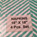 NWT! 4-packs of 4 Cloth Napkins