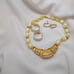 Vintage Signed Napier 18 Necklace with 2prs Monet earrings