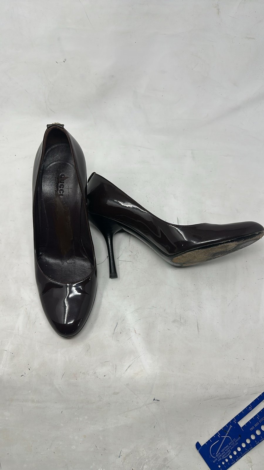 Gucci Patent Classic Pump Size 10