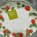 4 strawberry dinner plates set