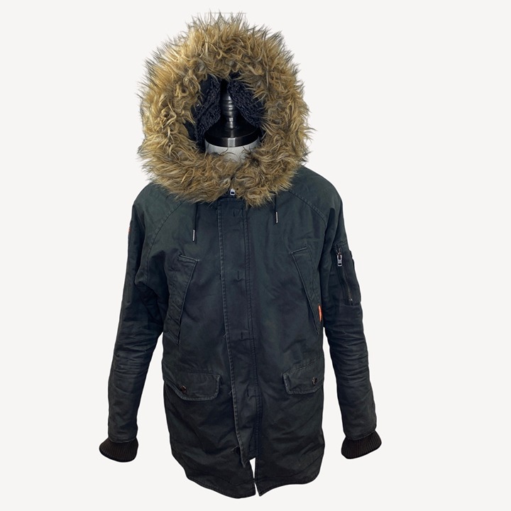 military parka superdry