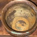 Antique natural occurring green oxidation copper artifacts