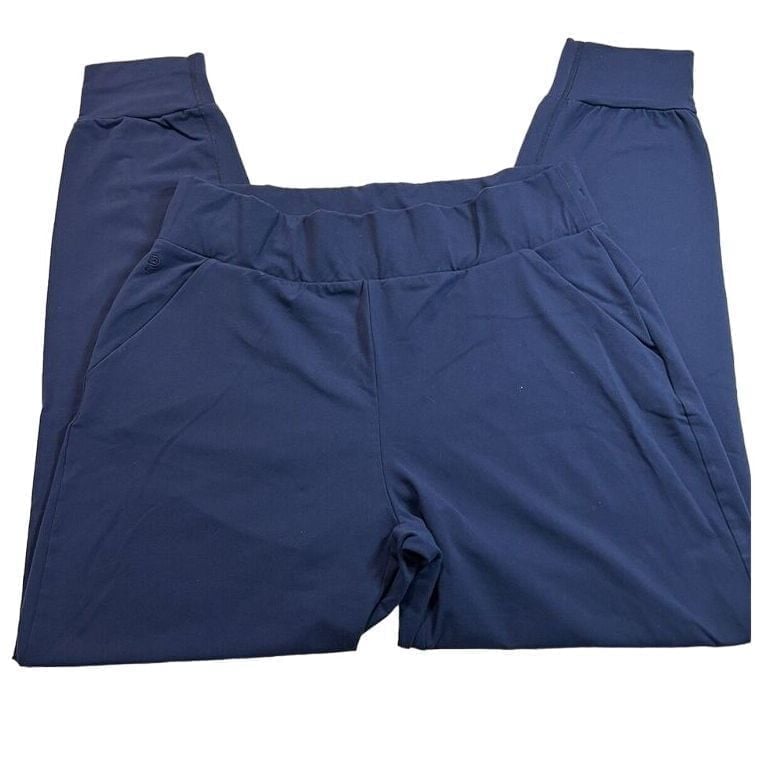 PUBLIC REC Women's All Day Joggers High Rise Waist Pants Navy Blue size 34x30
