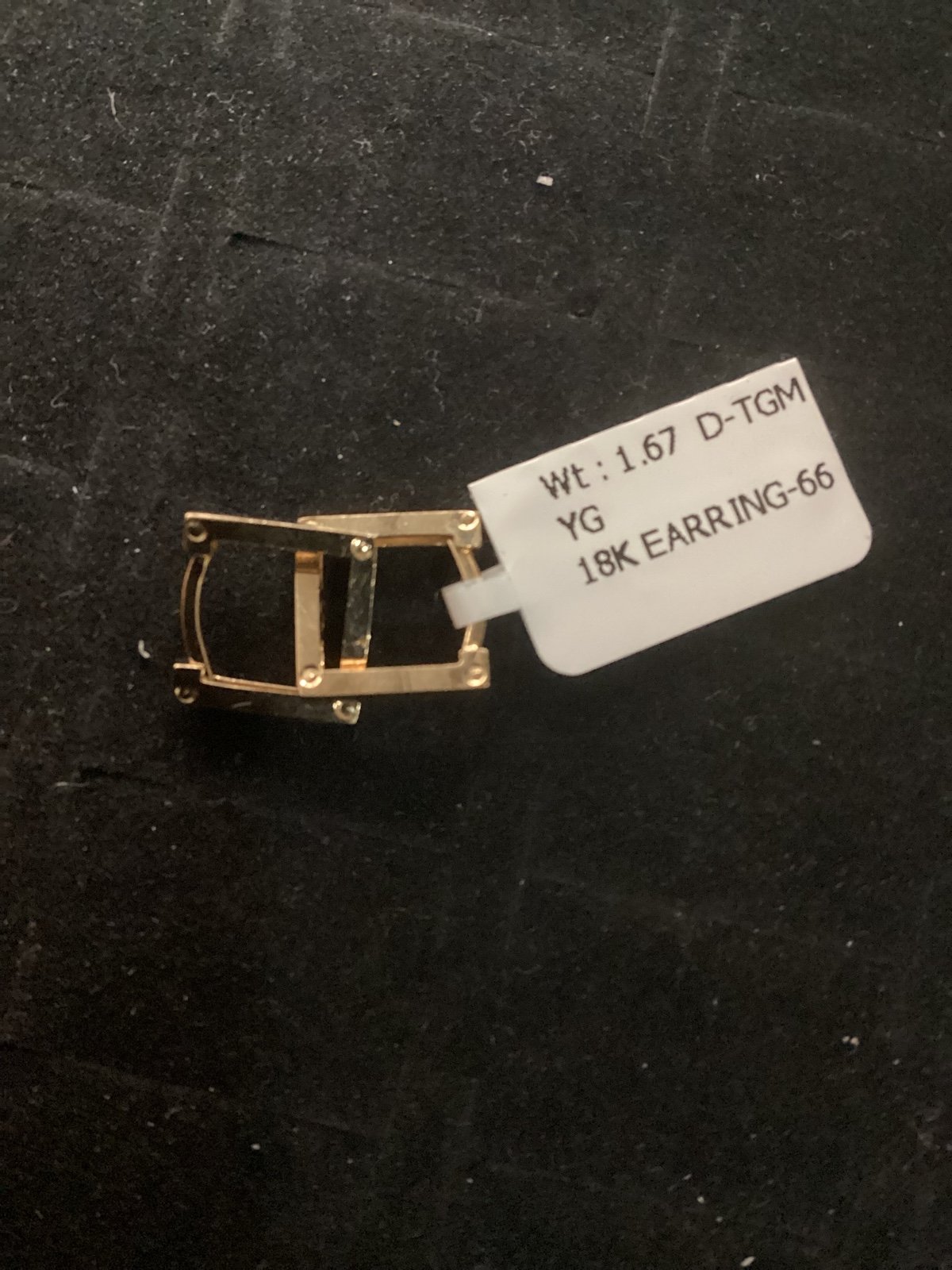 18K Huggie Earrings