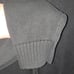 L.L. Bean 100% Cotton Full Zip Black Knit Sweater Size Medium