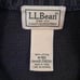 L.L. Bean 100% Cotton Full Zip Black Knit Sweater Size Medium