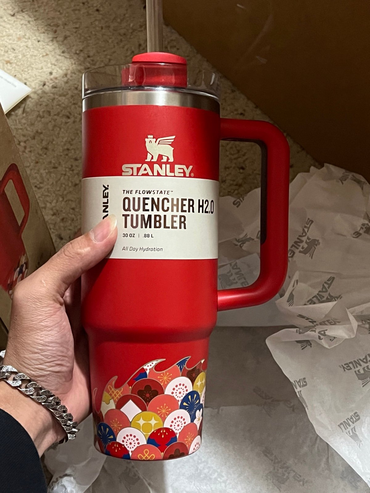 Stanley Tumble Lunar New year edition red
