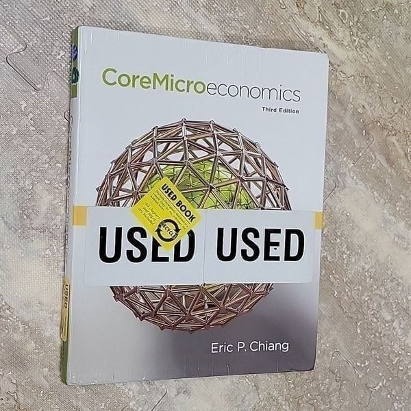 WORTH COREMICRO-ECONOMICS TEXT BOOK ERIC CHANG 3rd edition
