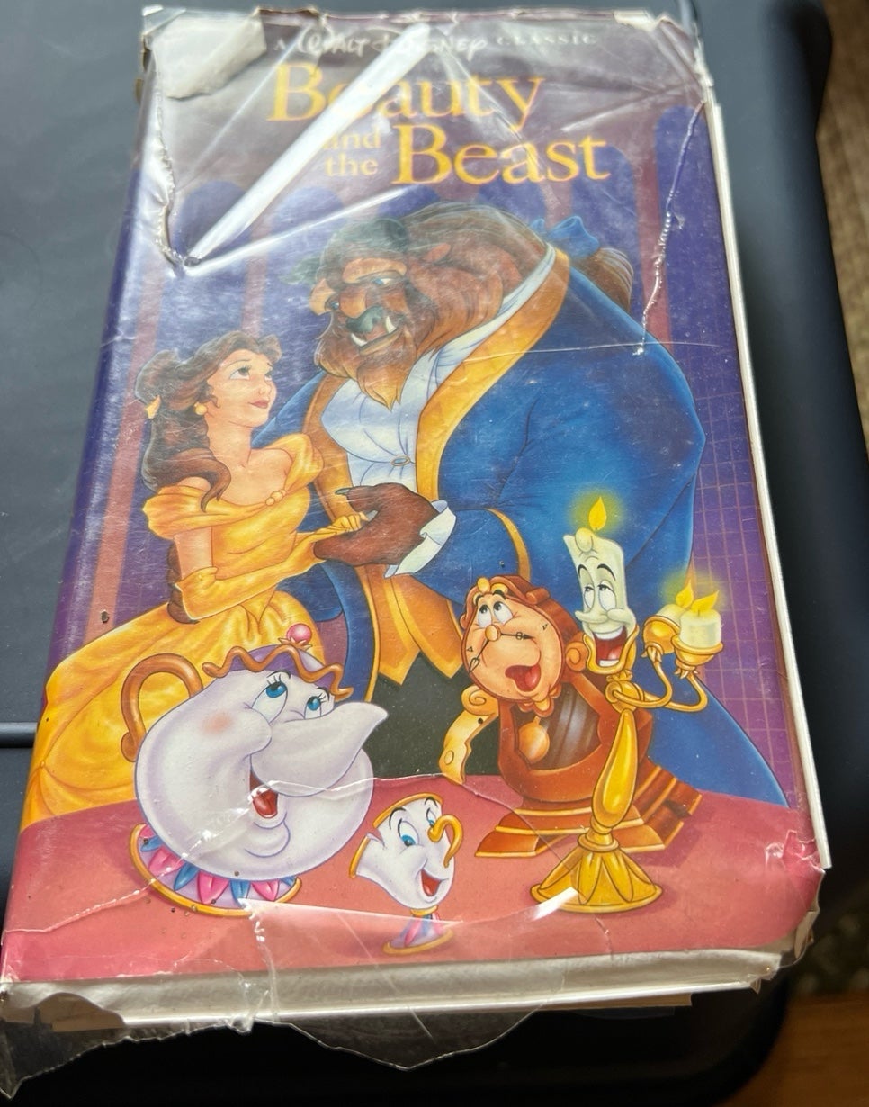ORIGINAL DISNEY BLACK DIAMOND BEAUTY AND THE BEAST