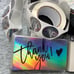 Holographic: Scale, 100 bags, stickers, and 2 sets of 100 total thank you cards