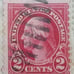 Benjamin Franklin & George Washington Red & Green, 1 & 2 Cent Stamps on Envelope