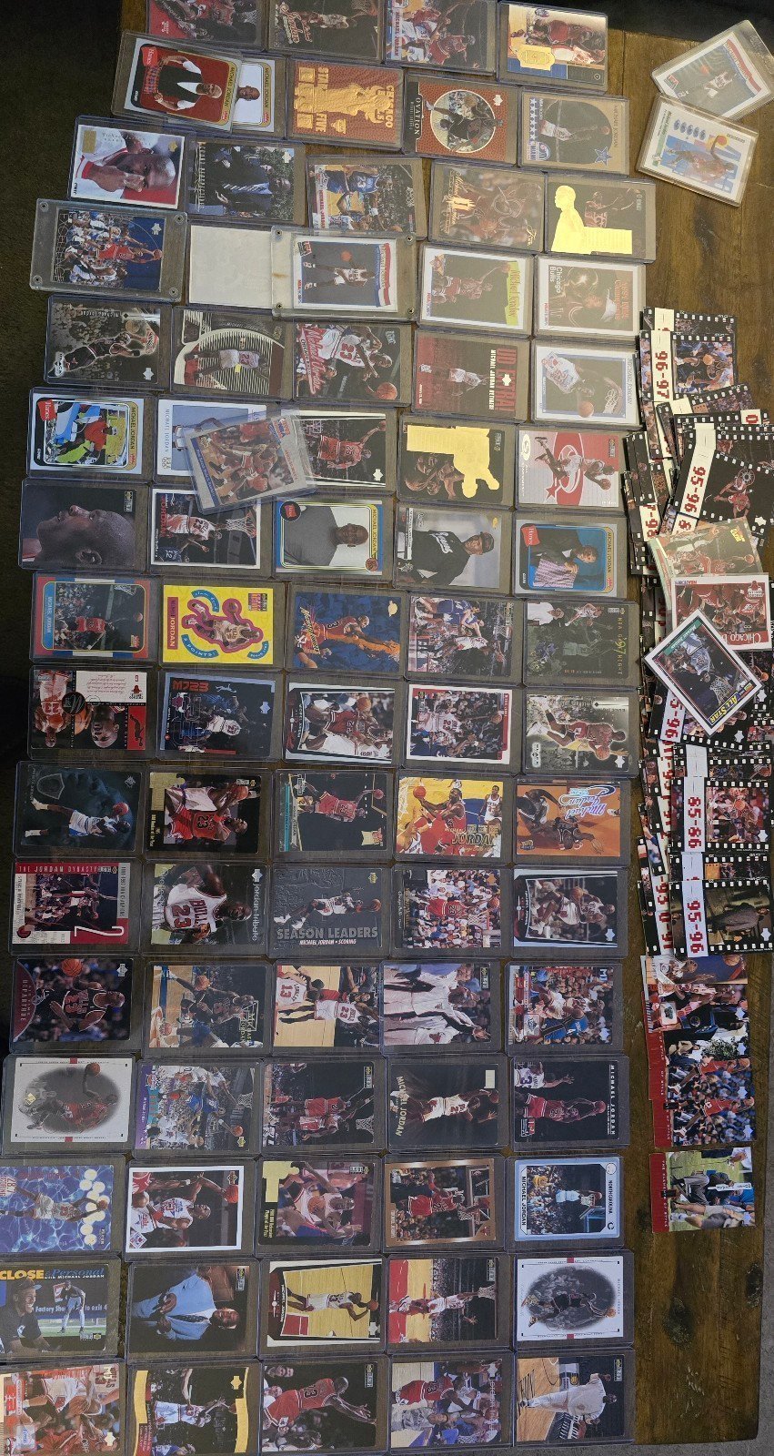 MICHAEL JORDAN CARD LOT