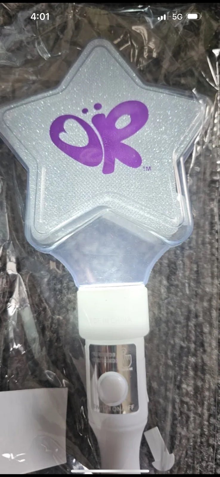 2024 New Olivia Rodrigo Guts World Tour Exclusive Light Up Star Glow Bomb Wand