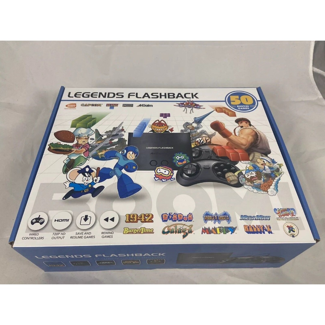 AtGames Flashback Zone Legends Flashback Console New In Box