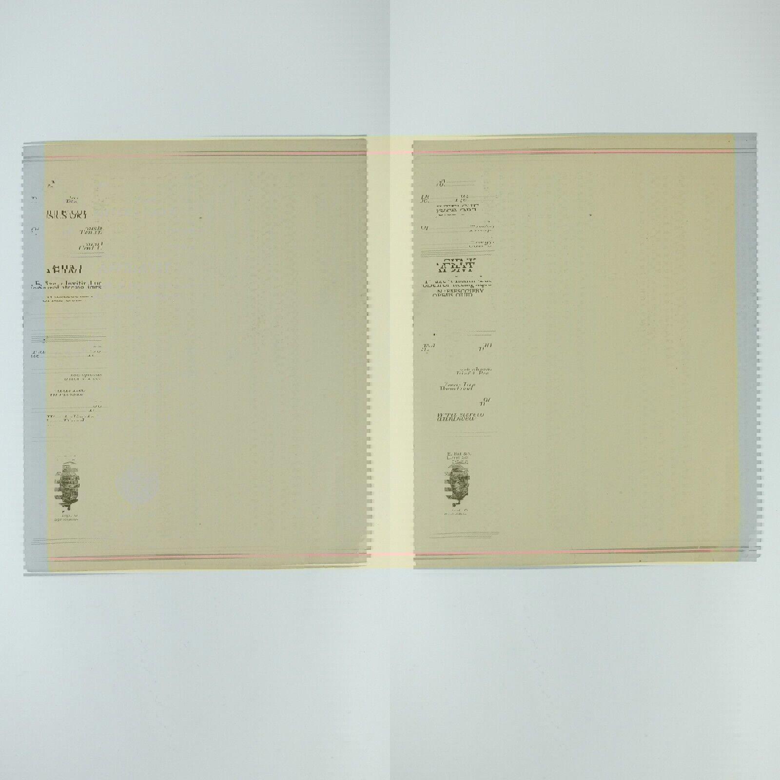 Antique Prohibition Ohio Affidavit For Search Warrant to Seize Liquor Form Blank