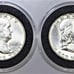 1949 & 1951 Silver Franklin Half Dollars