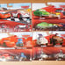 Disney Pixar Cars - 2 Packs - Lot of 4 - w/ Ken Enginoki & Justin Roadritter