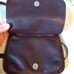 1990s Collectible Coach Designer Brown Slim Hipster Saddle Leather Shoulder Bag