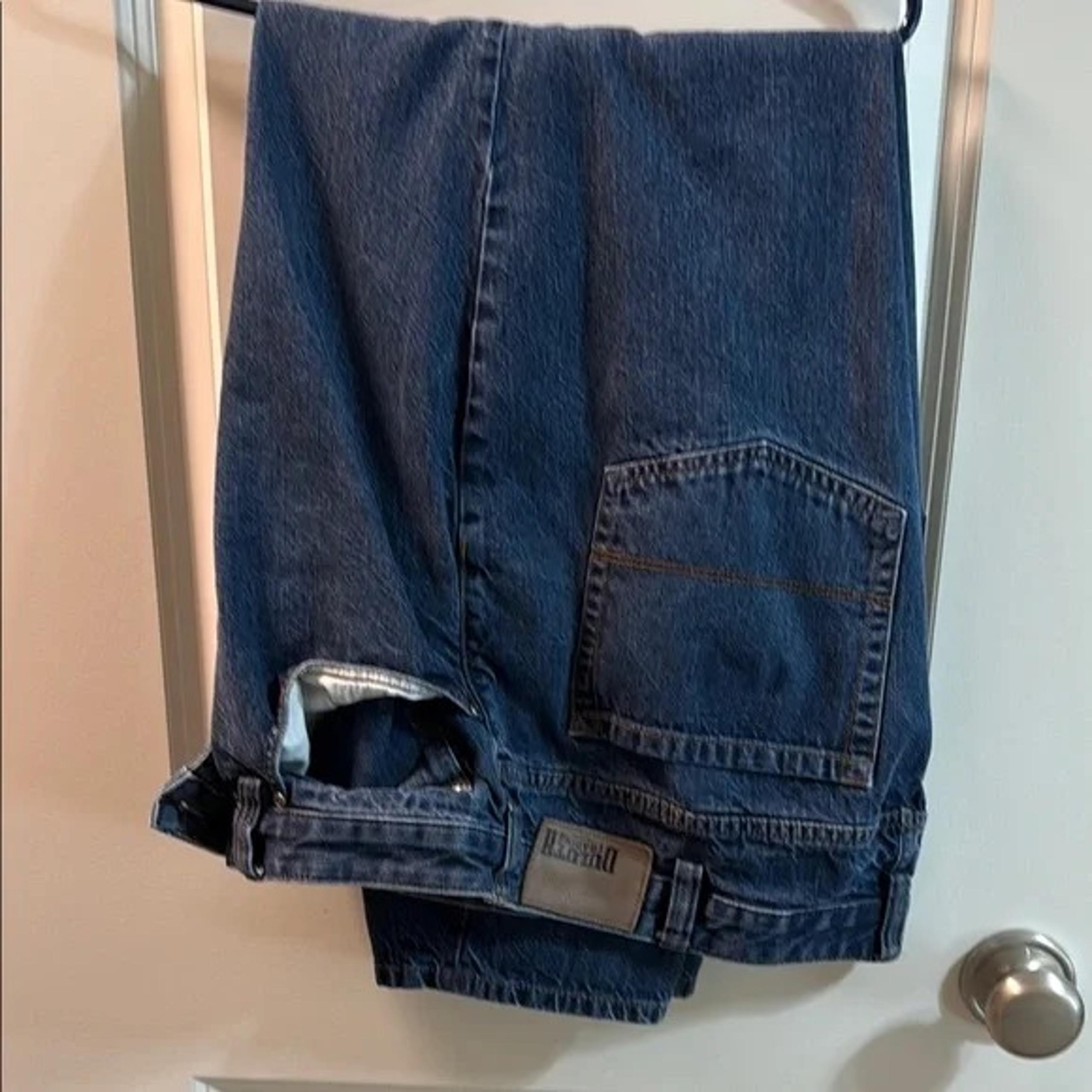 Duluth Trading Co Dark Blue Denim Jeans