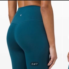 LULULEMON ALIGN™ PANT High rise Legging 25 Blue Borealis Teal Blue Yoga Pant
