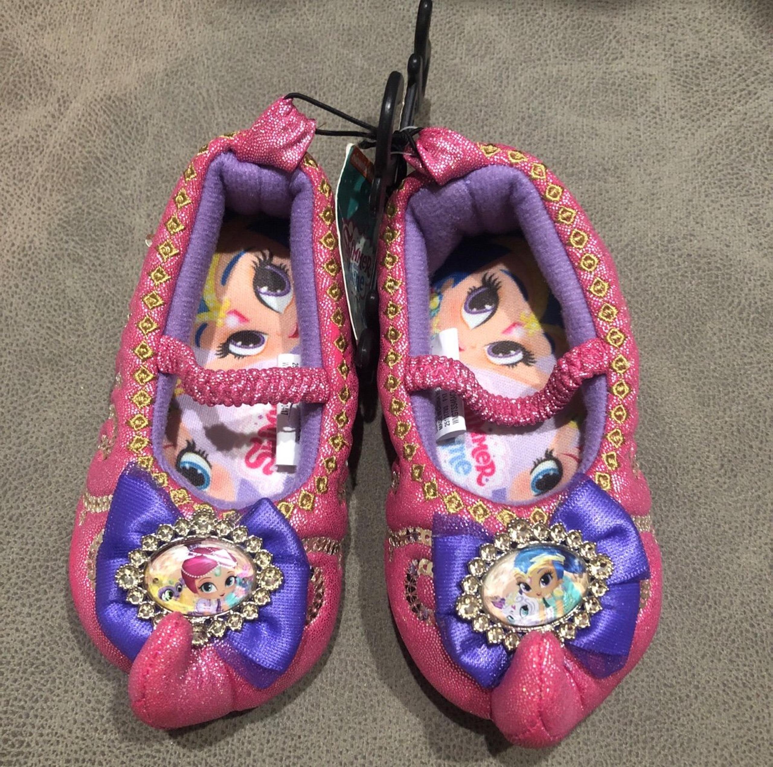 Shimmer & Shine Toddler Slippers Size 5/6