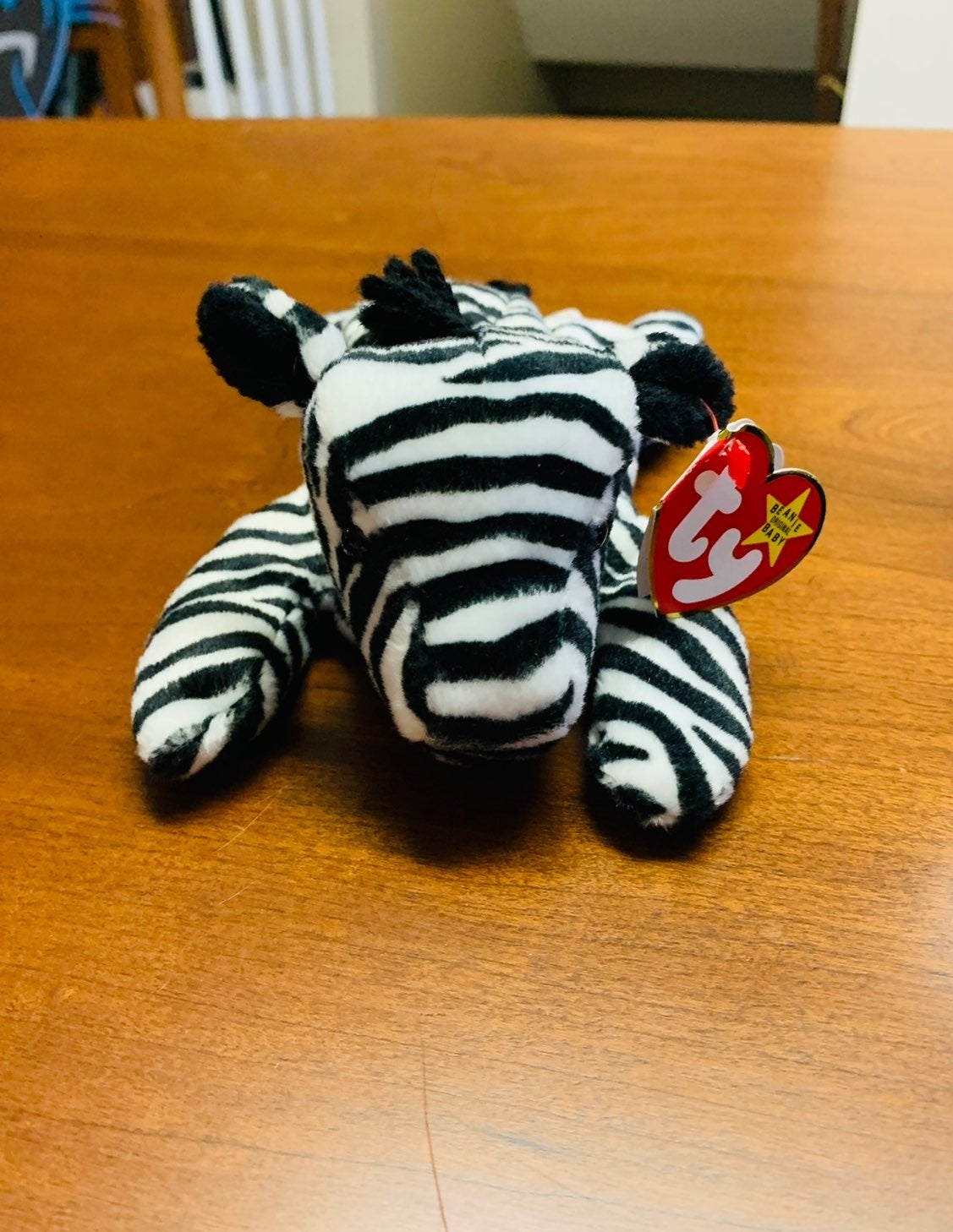 Ty Beanie Babies Ziggy The Zebra