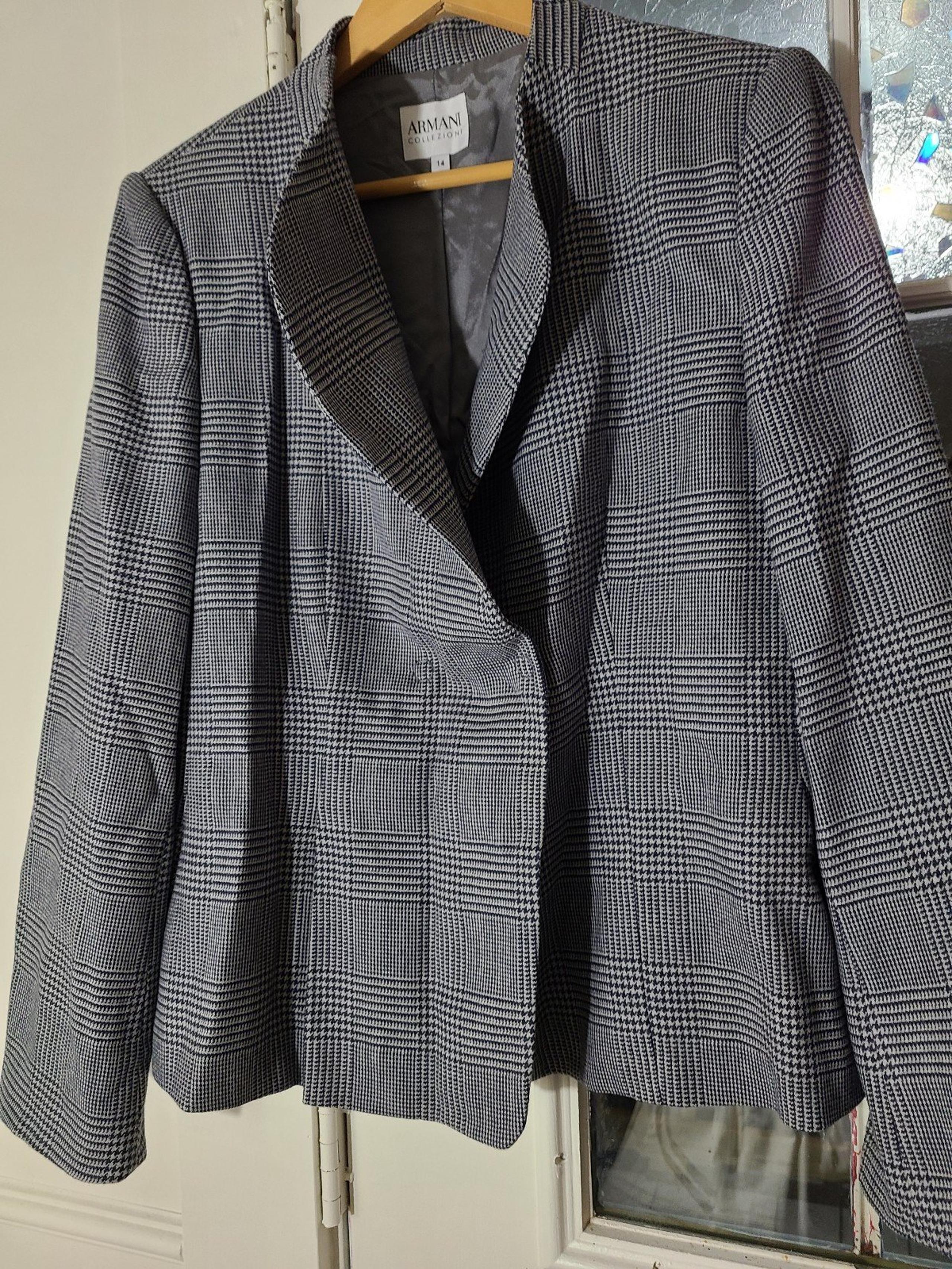 Armani Collezioni Wool Blazer Size 14 (L)