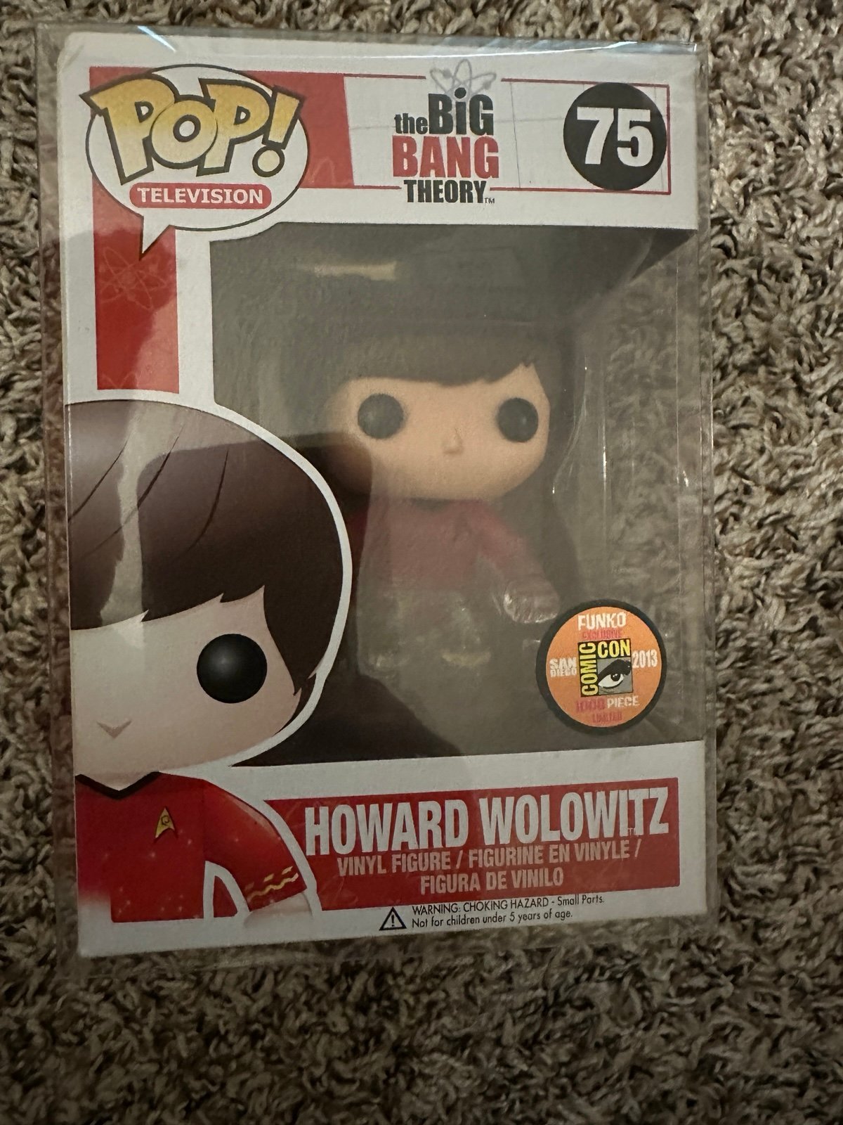 Howard Wolowitz Funko Pop! #75 – Big Bang Theory SDCC 2013 Exclusive (1008 PCS)