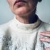 Vintage 90’s Mock Neck Lambswool/Angora Sweater