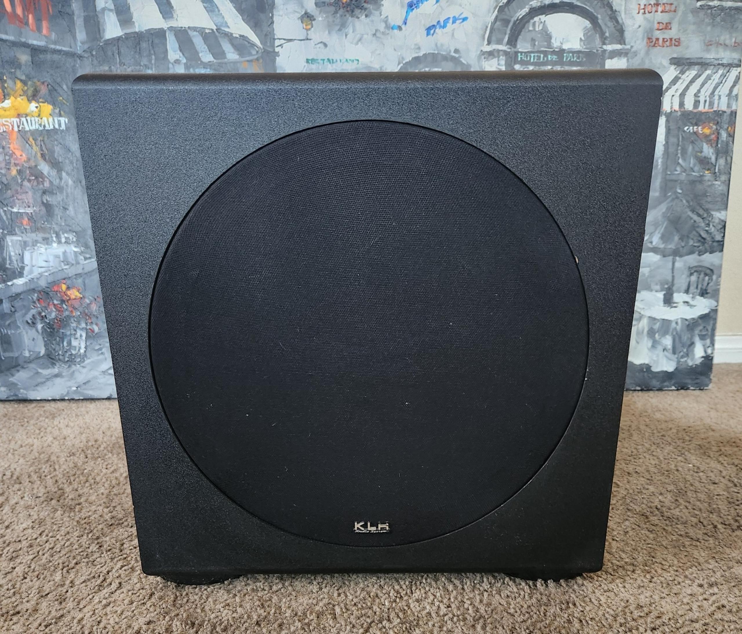 KLH KSUB-10 inch powered Subwoofer