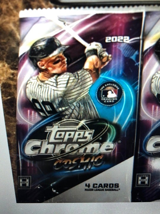 2022 Topps Chrome MLB 2pk NICE LOT. Cosmic and Sonic. Read Description.
