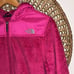 The North Face pink fleece jacket woman’s size small