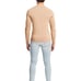 Ser.O.Ya Men's Long Sleeve Collared Tico Polo Shirt in Beige Size XL NWT