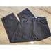 South Pole Jeans Mens 38x30 Dark Wash Baggy Embroidered Pockets