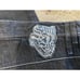 South Pole Jeans Mens 38x30 Dark Wash Baggy Embroidered Pockets