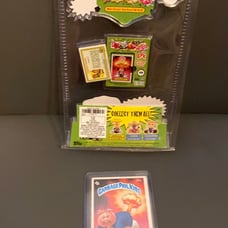 Garbage Pail Kids 1986 Adam Boom with 01/07/2021 Micro Figure