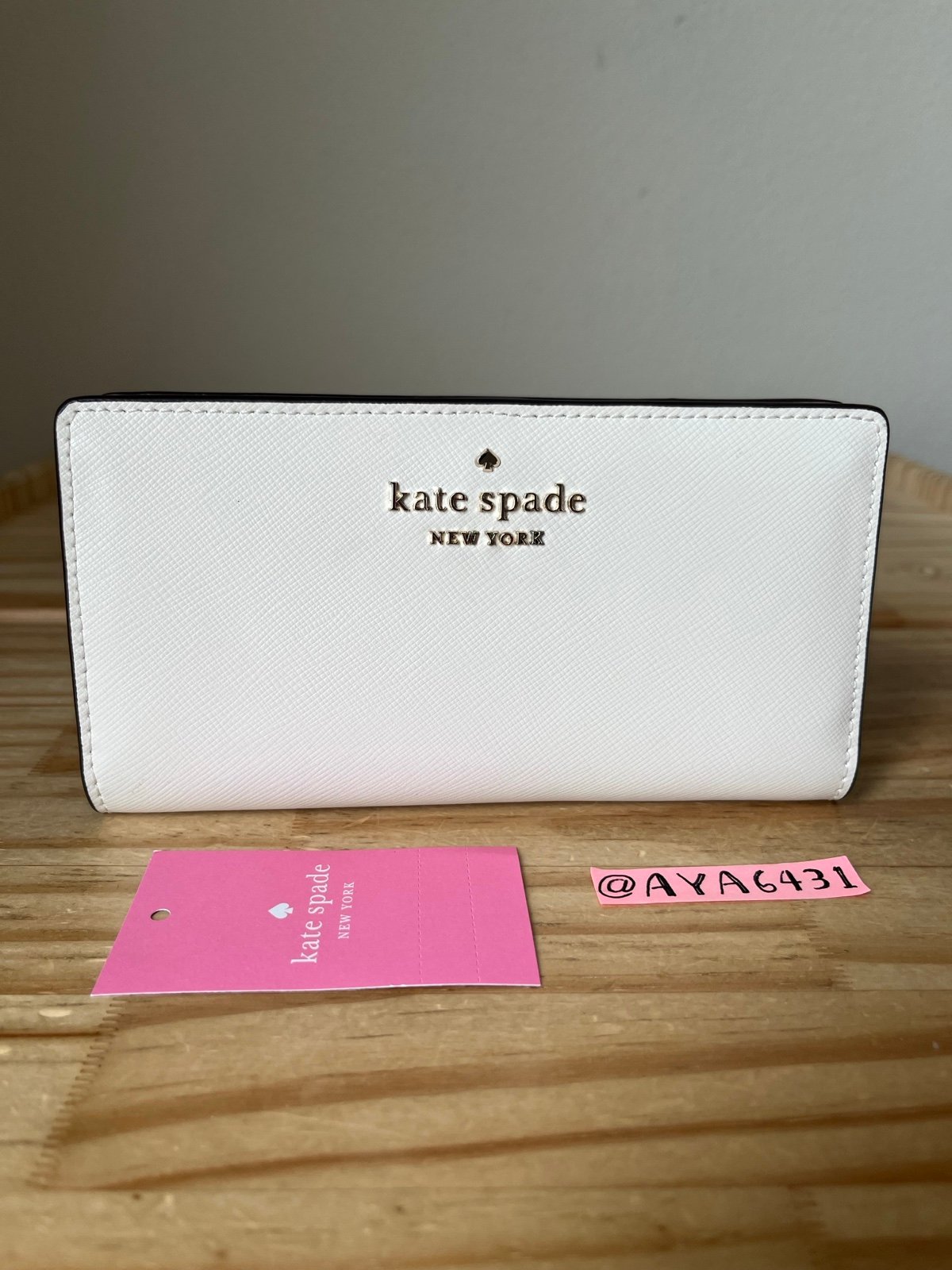 Kate Spade Staci large slim bifold wallet