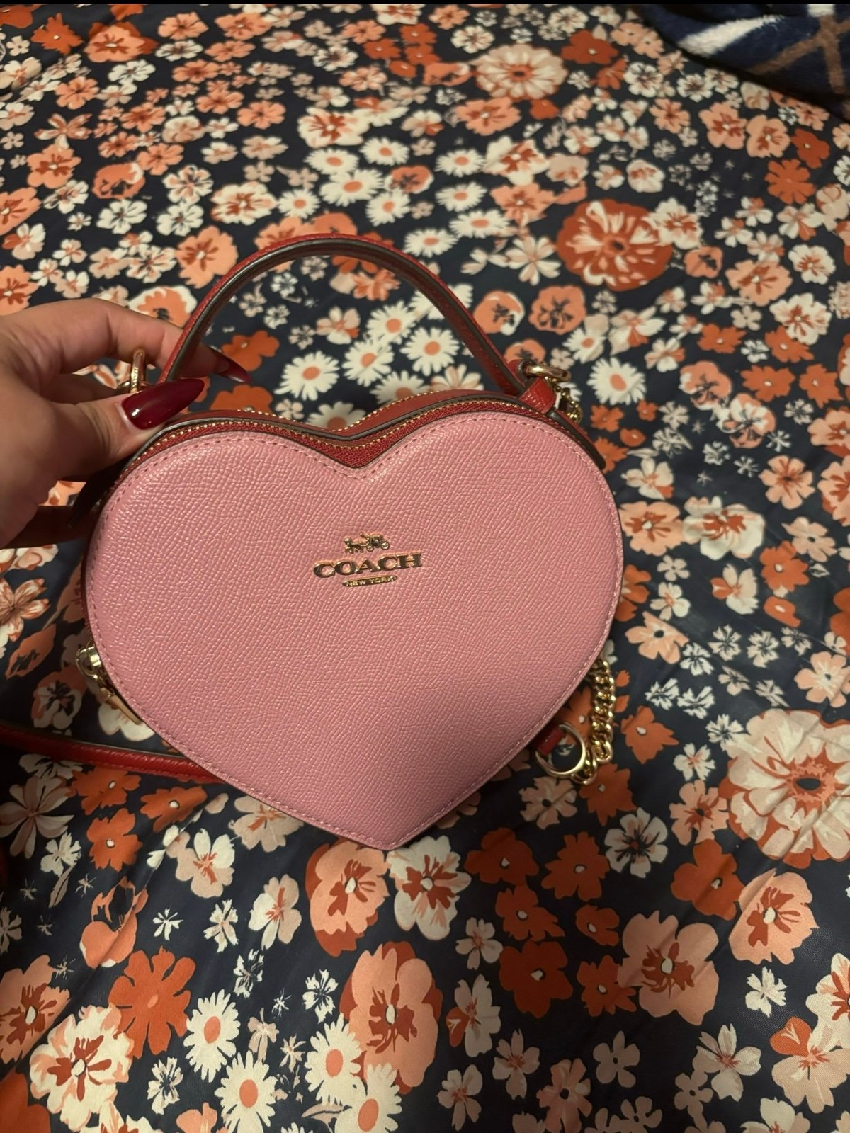 Coach LIMITED EDITION Pink Heart Crossbody bag(***PICK UP ONLY***)
