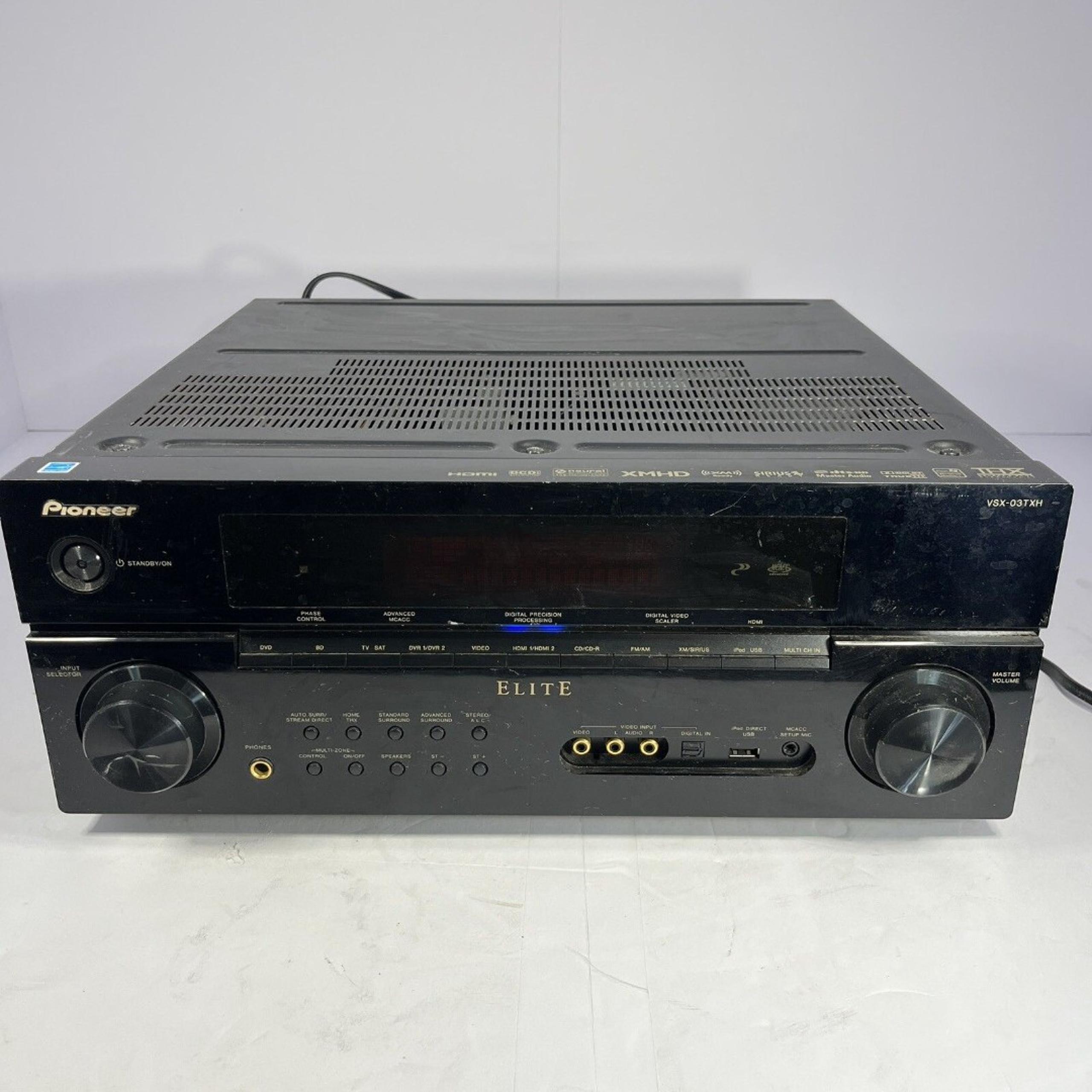 Pioneer Elite VSX-91TXH-7.1Ch. HDMI THX Surround Receiver(110Wx7) - NOT WORKING