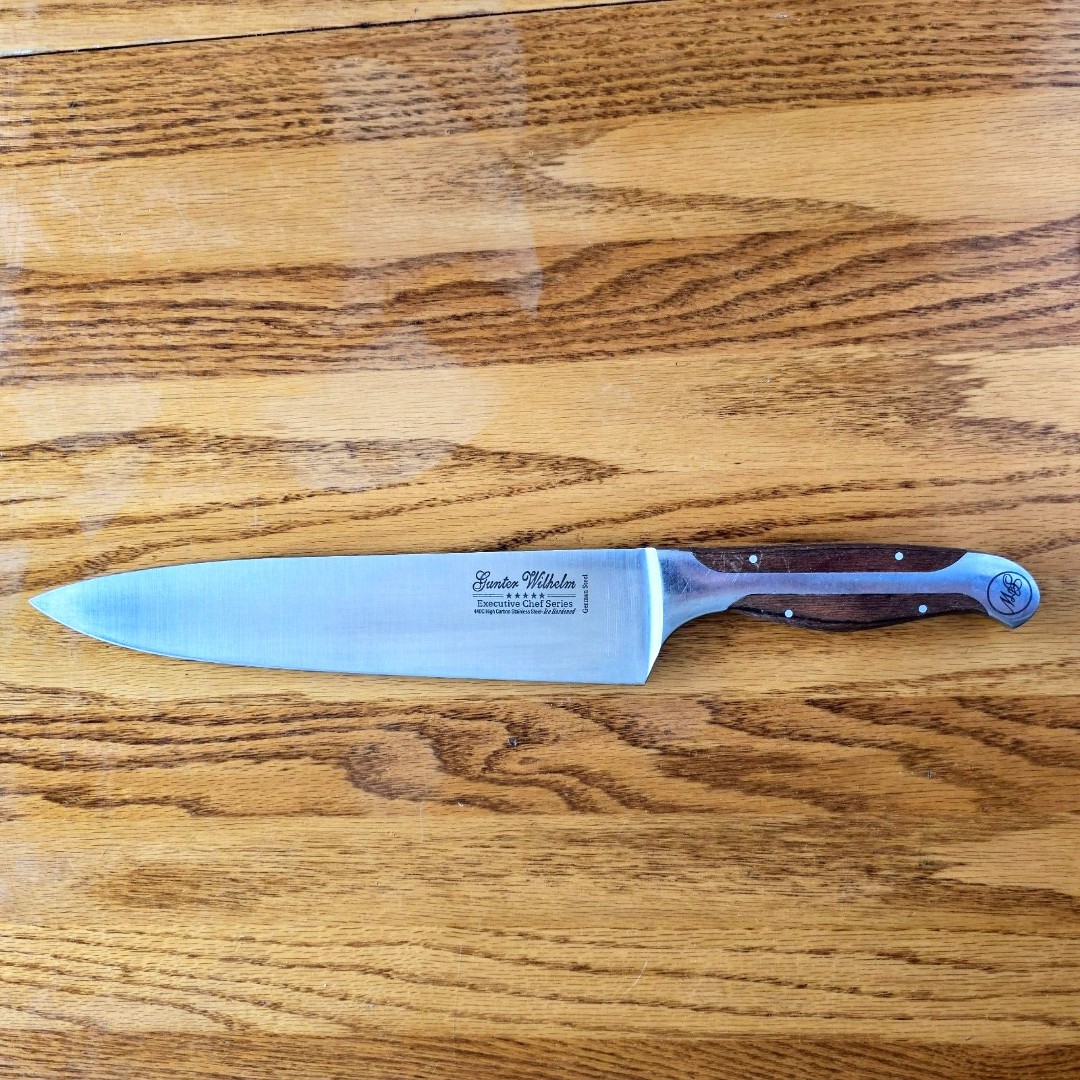 Gunter Wilhelm Executive Chef Knife 10 German Steel Ice Hardened