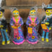 Day of the dead statues