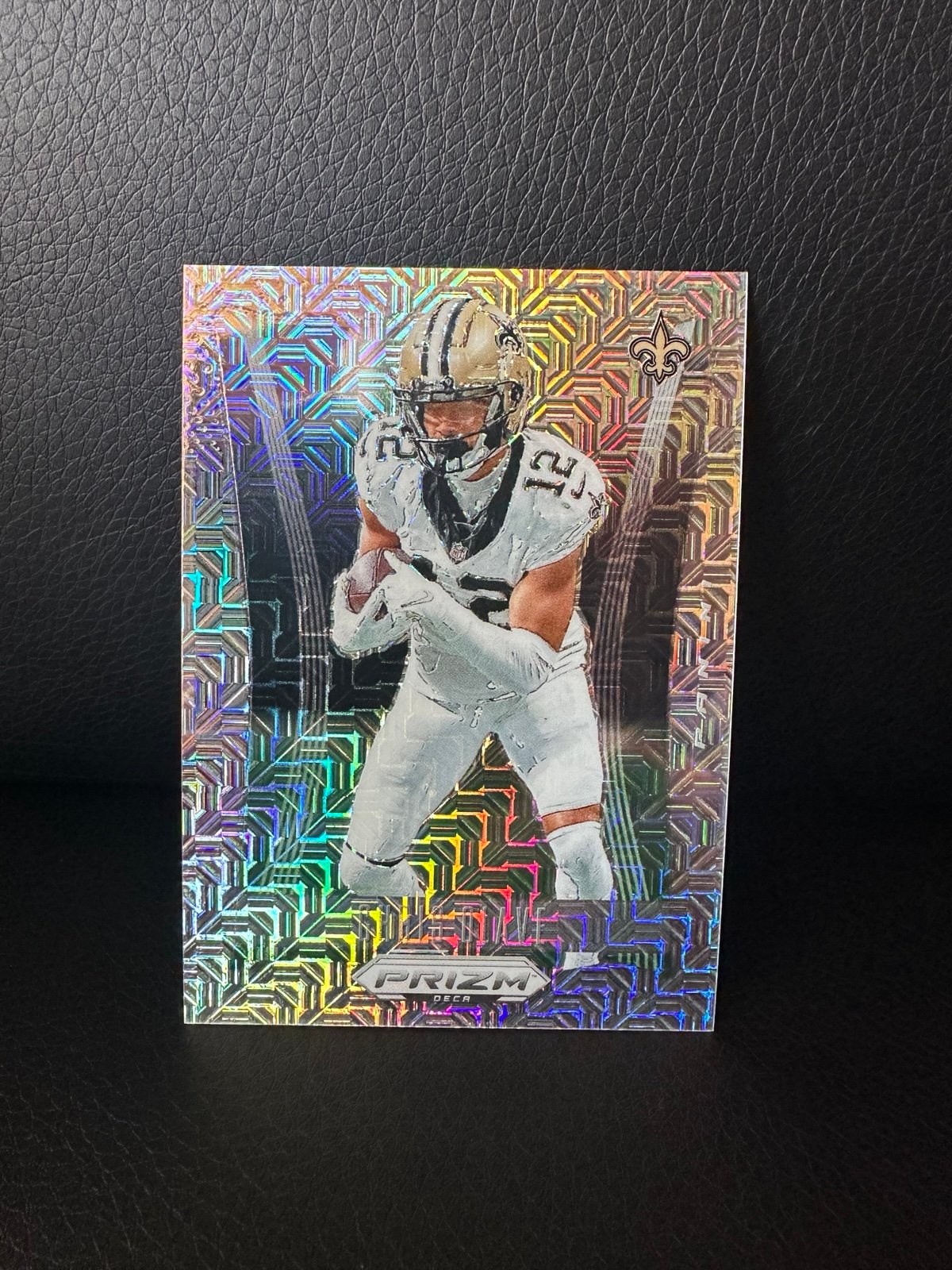 2024 Panini Prizm Chris Olave Silver MoJo Prizm #/30