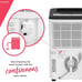 Frigidaire Dehumidifier, High Humidity 50 Pint Capacity with Built In Pump