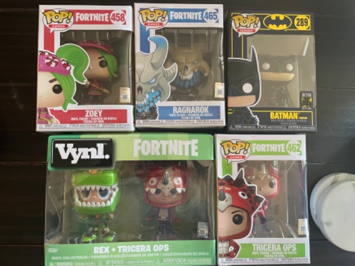 Miscellaneous fortnite and Batman pops