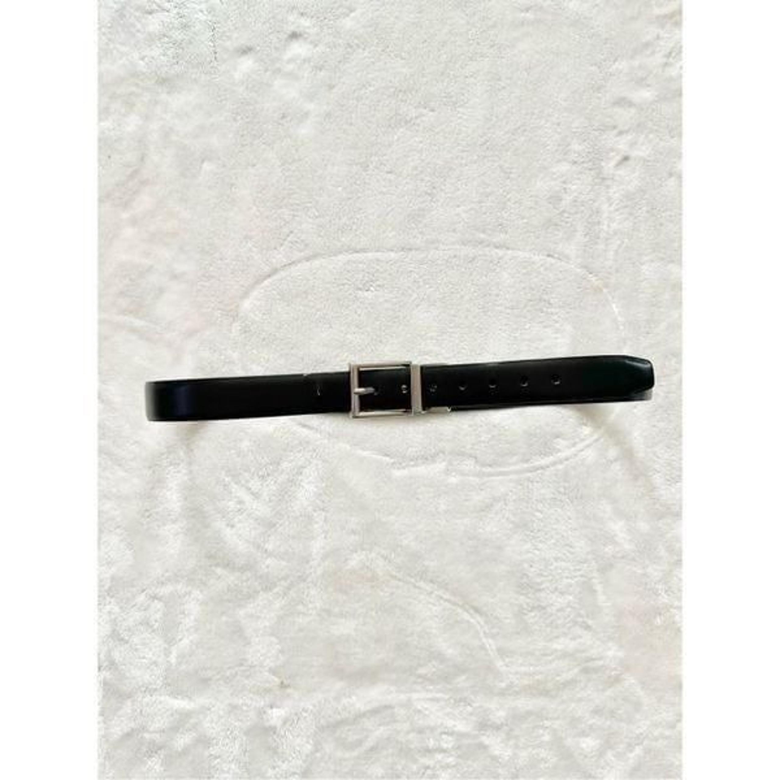 Women’s chaps belt black and silver